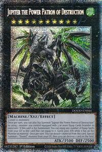 Jupiter the Power Patron of Destruction (Starlight Rare) - Doom of Dimensions - YuGiOh card