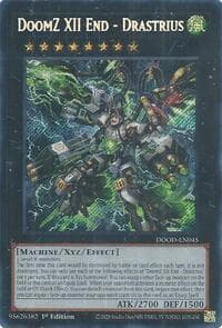 DoomZ XII End - Drastrius - Doom of Dimensions - YuGiOh card