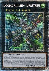 DoomZ XII End - Drastrius (Starlight Rare) - Doom of Dimensions - YuGiOh card