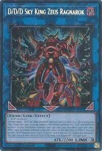 D/D/D Sky King Zeus Ragnarok - Doom of Dimensions - YuGiOh card