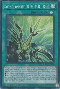 DoomZ Command "D.O.O.M.D.U.R.G." - Doom of Dimensions - YuGiOh card