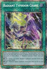 Radiant Typhoon Chant (Starlight Rare) - Doom of Dimensions - YuGiOh card