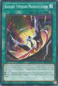 Radiant Typhoon Manifestation - Doom of Dimensions - YuGiOh card