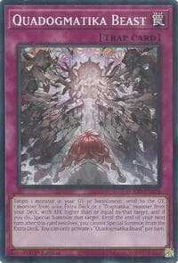 Quadogmatika Beast - Doom of Dimensions - YuGiOh card