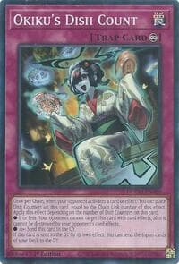 Okiku's Dish Count - Doom of Dimensions - YuGiOh card