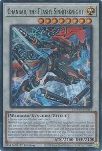 Chanbar, the Flashy Sportsknight - Doom of Dimensions - YuGiOh card