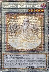 Garden Rose Maiden - Doom of Dimensions - YuGiOh card