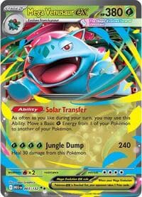 Mega Venusaur ex - ME01: Mega Evolution - Pokemon card