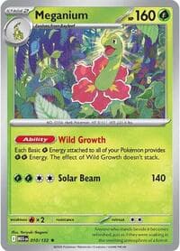 Meganium - ME01: Mega Evolution - Pokemon card