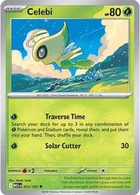 Celebi - ME01: Mega Evolution - Pokemon card