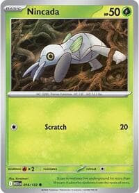 Nincada - ME01: Mega Evolution - Pokemon card