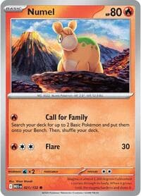 Numel - ME01: Mega Evolution - Pokemon card