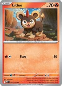 Litleo - ME01: Mega Evolution - Pokemon card