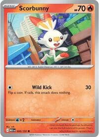 Scorbunny - ME01: Mega Evolution - Pokemon card