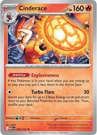 Cinderace - ME01: Mega Evolution - Pokemon card