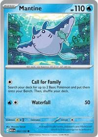 Mantine - ME01: Mega Evolution - Pokemon card