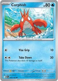Corphish - ME01: Mega Evolution - Pokemon card