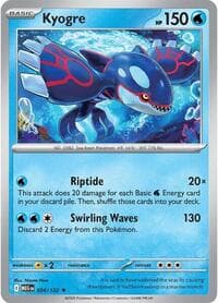 Kyogre - ME01: Mega Evolution - Pokemon card