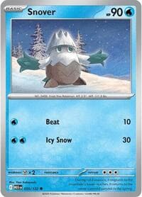 Snover - ME01: Mega Evolution - Pokemon card