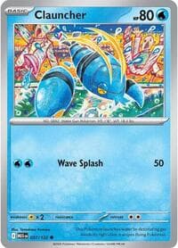 Clauncher - ME01: Mega Evolution - Pokemon card