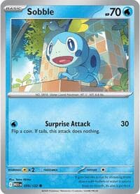 Sobble - ME01: Mega Evolution - Pokemon card