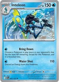 Inteleon - ME01: Mega Evolution - Pokemon card
