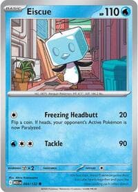 Eiscue - ME01: Mega Evolution - Pokemon card