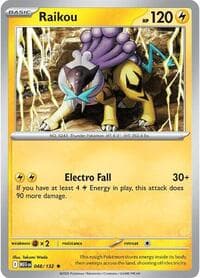 Raikou - ME01: Mega Evolution - Pokemon card