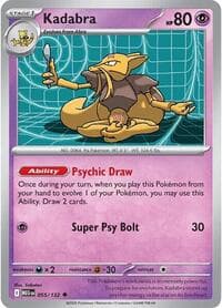 Kadabra - ME01: Mega Evolution - Pokemon card