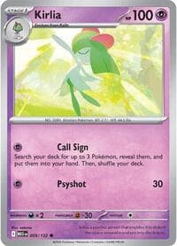 Kirlia - ME01: Mega Evolution - Pokemon card