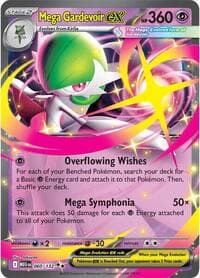 Mega Gardevoir ex - ME01: Mega Evolution - Pokemon card