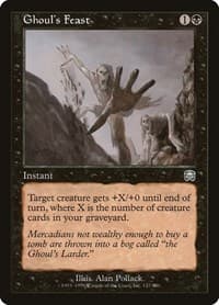 Ghoul's Feast - Mercadian Masques - Magic: The Gathering card