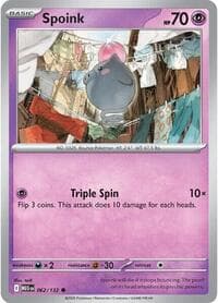 Spoink - ME01: Mega Evolution - Pokemon card