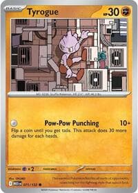 Tyrogue - ME01: Mega Evolution - Pokemon card