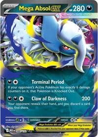 Mega Absol ex - ME01: Mega Evolution - Pokemon card