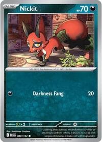 Nickit - ME01: Mega Evolution - Pokemon card