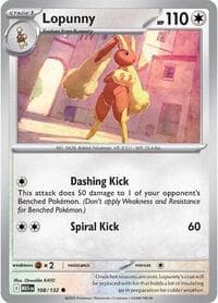 Lopunny - ME01: Mega Evolution - Pokemon card