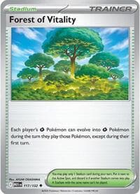 Forest of Vitality - ME01: Mega Evolution - Pokemon card