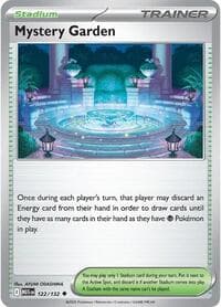 Mystery Garden - ME01: Mega Evolution - Pokemon card