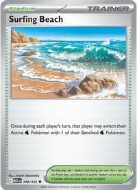 Surfing Beach - ME01: Mega Evolution - Pokemon card