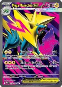 Mega Manectric ex - ME01: Mega Evolution - Pokemon card