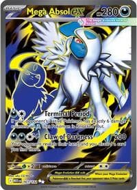 Mega Absol ex - ME01: Mega Evolution - Pokemon card