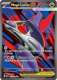 Mega Latias ex - ME01: Mega Evolution - Pokemon card