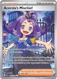 Acerola's Mischief - ME01: Mega Evolution - Pokemon card