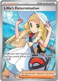 Lillie's Determination - ME01: Mega Evolution - Pokemon card