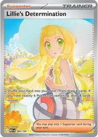 Lillie's Determination - ME01: Mega Evolution - Pokemon card