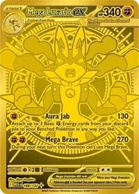 Mega Lucario ex - ME01: Mega Evolution - Pokemon card