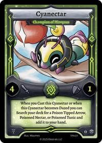 Cyanectar - Champion of Dionysus - Organized Play Series 4 - Elestrals card
