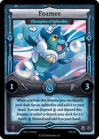 Foamee - Champion of Aphrodite - Organized Play Series 4 - Elestrals card