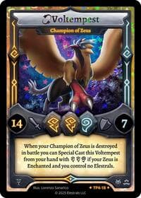 Voltempest - Champion of Zeus - Organized Play Series 4 - Elestrals card